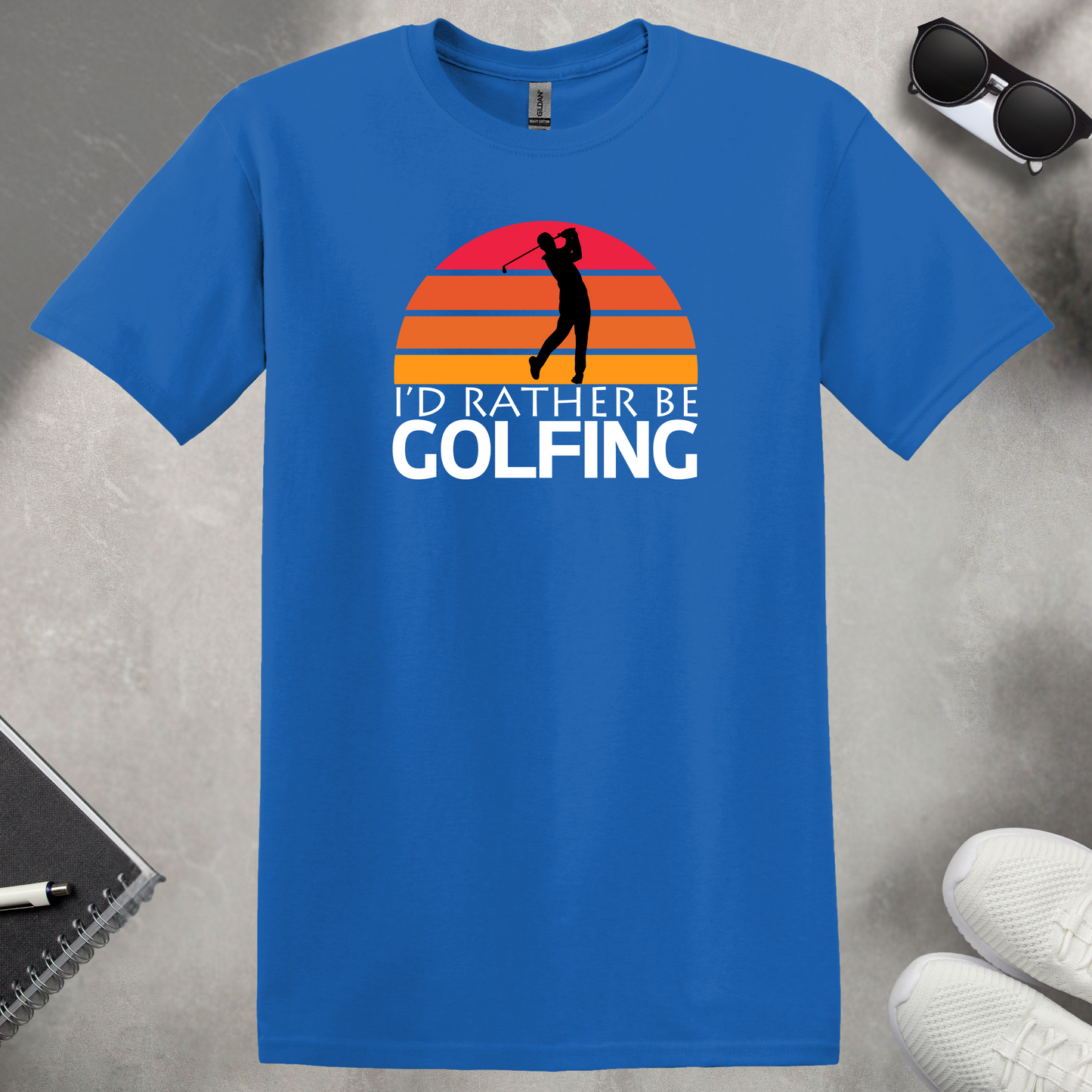 I'd Rather Be Golfing T-Shirt