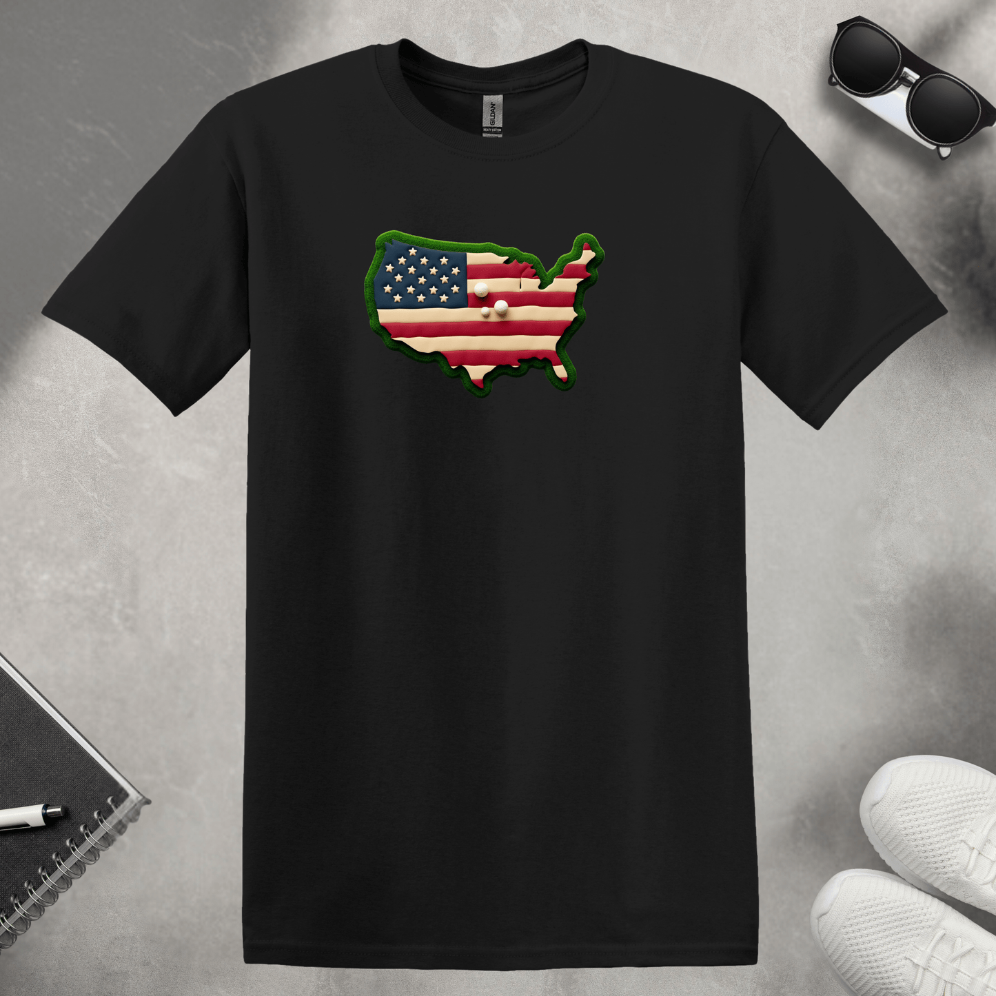 American Pride Golf T-Shirt