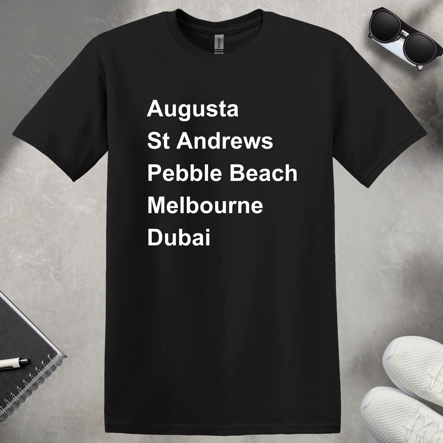 Golf-Focused Cities T-Shirt