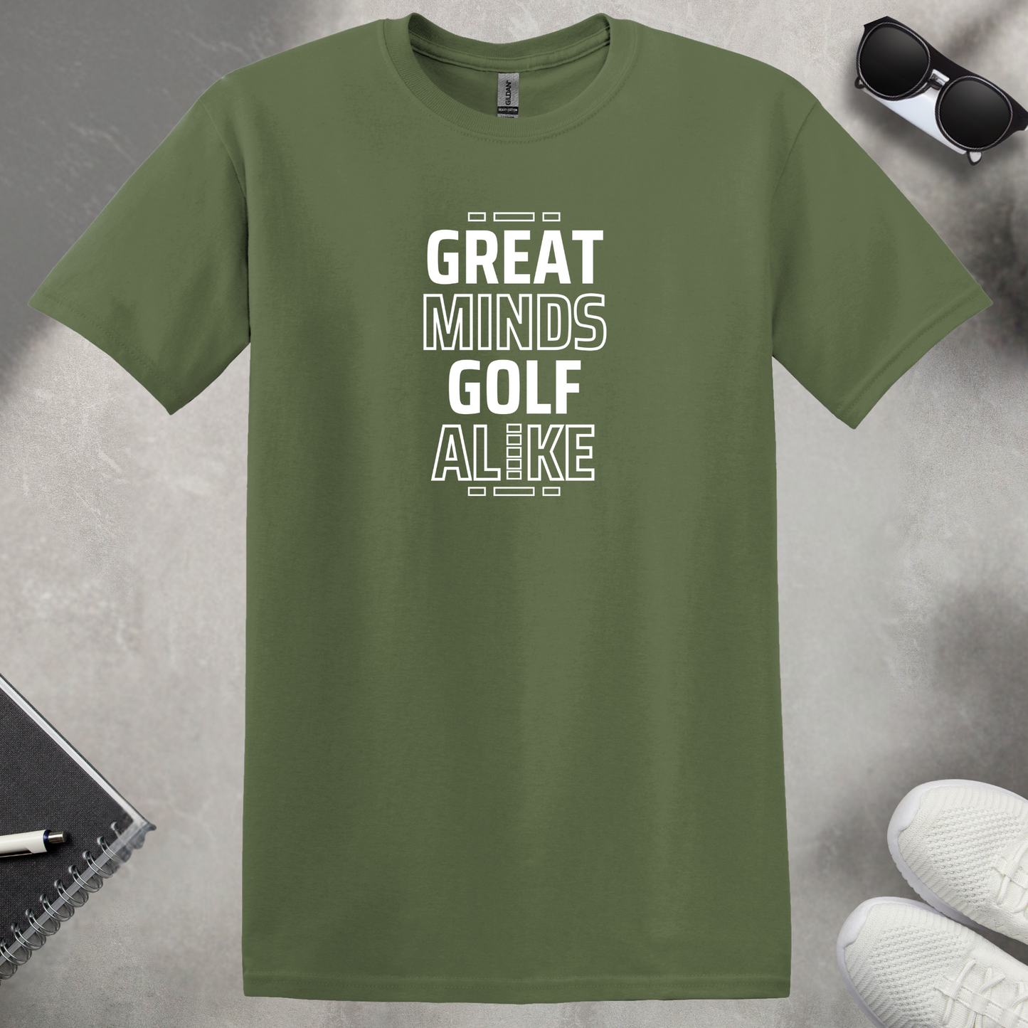 Great Minds Golf Alike T-Shirt