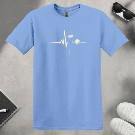 Golf Heartbeat T-Shirt