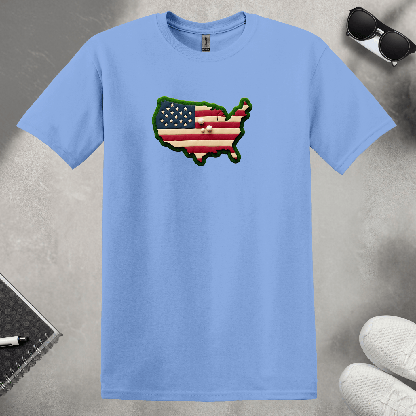 American Pride Golf T-Shirt