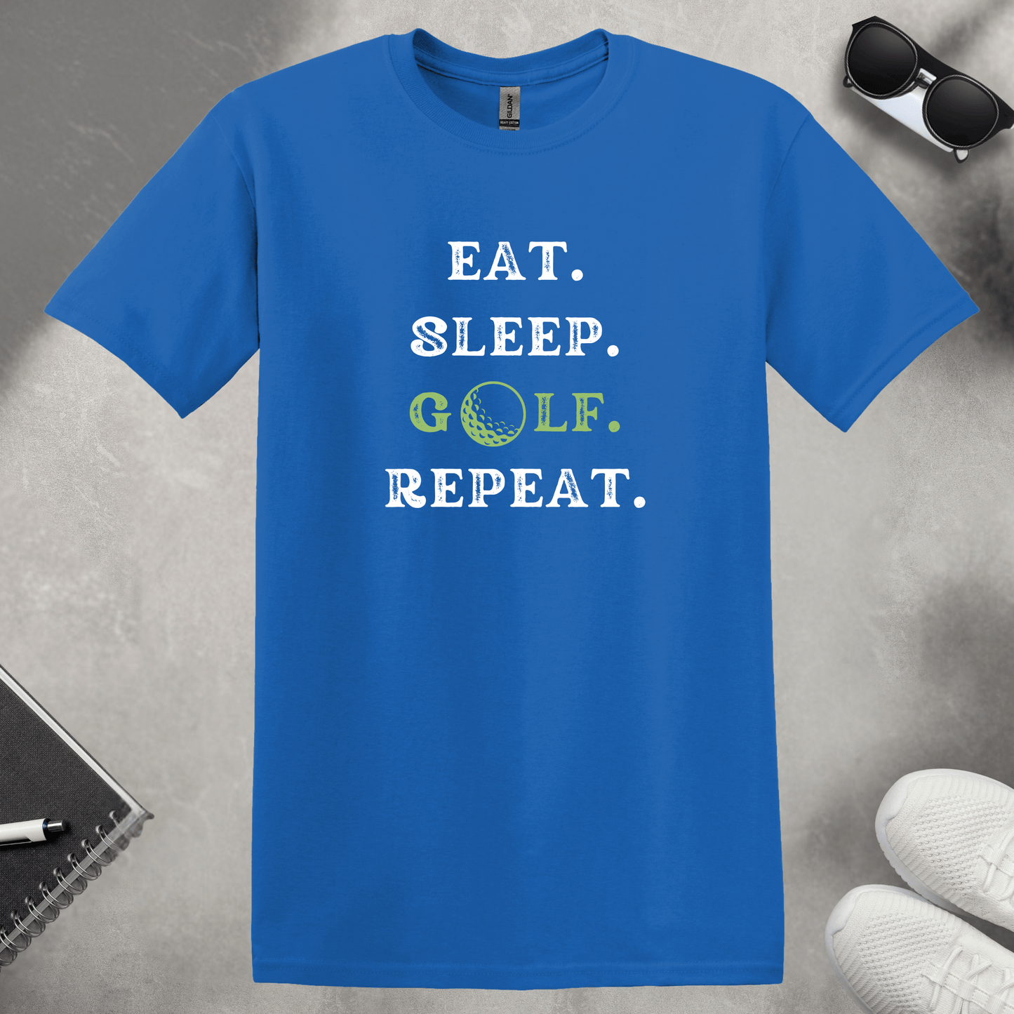 Eat Sleep Golf Repeat T-Shirt