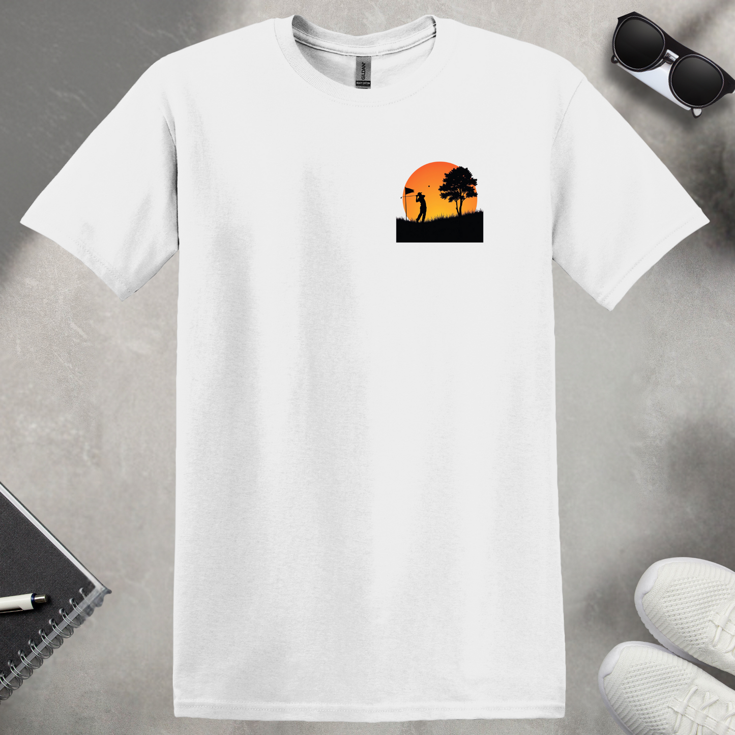 Sunset Golfer T-Shirt