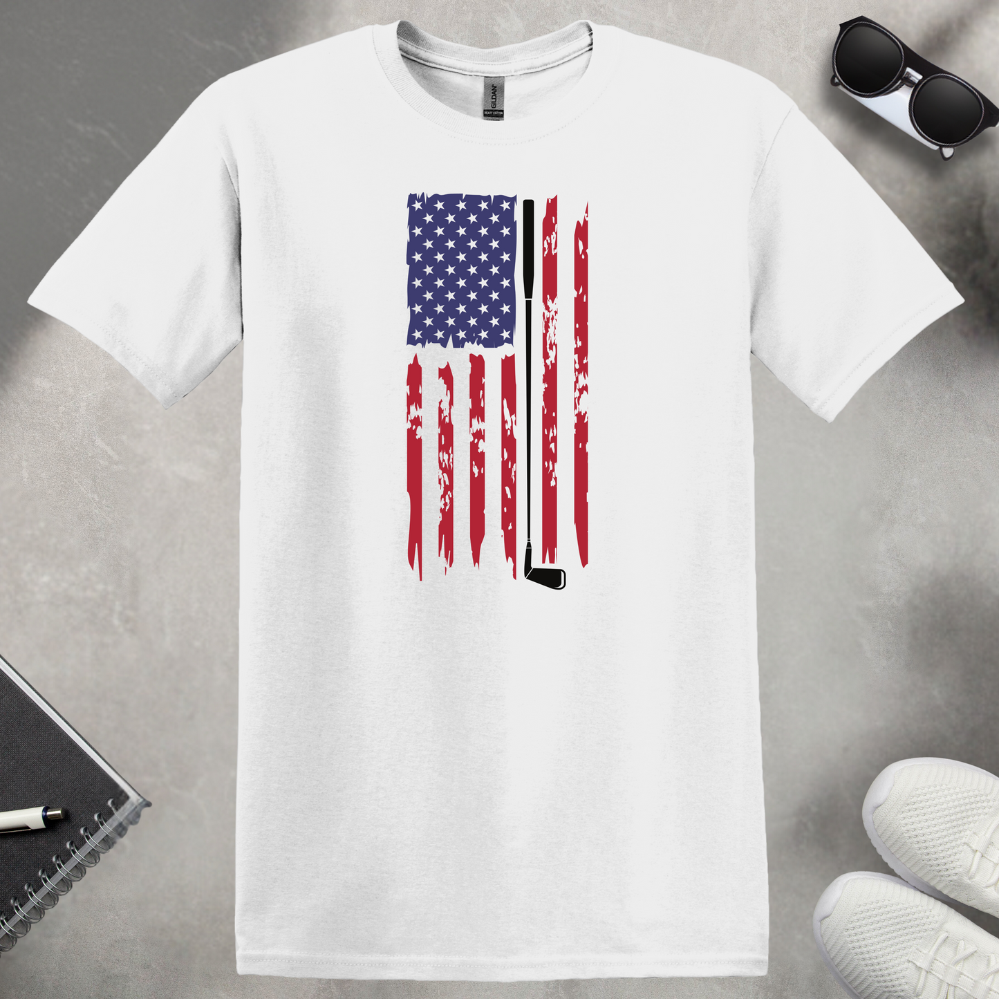 Patriotic Golfer T-Shirt